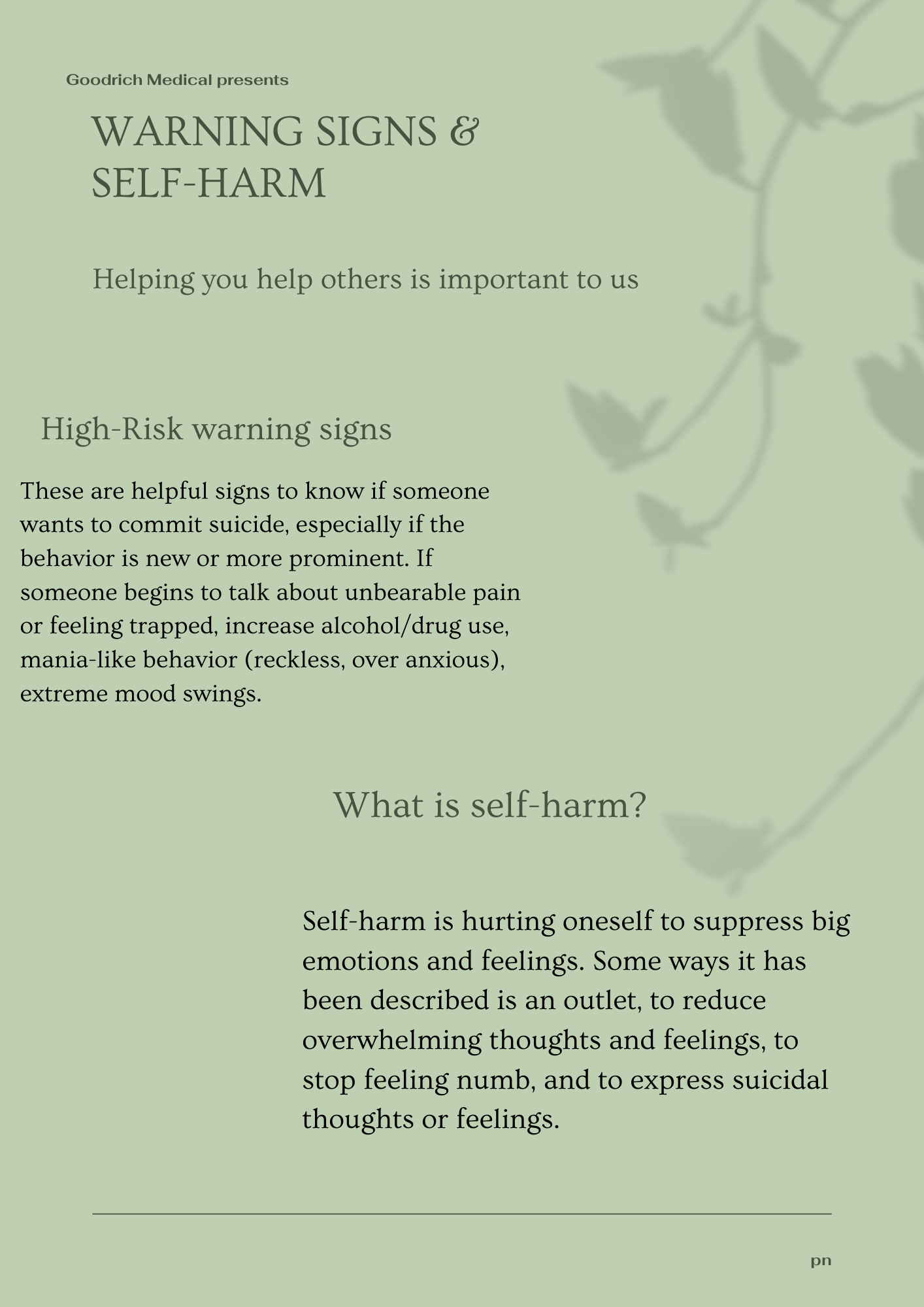 Suicide Hotline #988